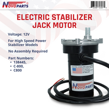 Load image into Gallery viewer, 138445 C-800 RV Electric Stabilizer Jack Motor US SELLER ONE YEAR WARRANTY FREE REPLACEMENT FAST AND FREE SHIPPING