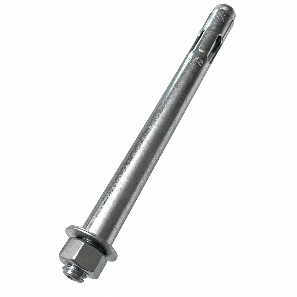 Sleeve Anchor Zinc Hex Head Concrete Masonry Expansion, 1 Count