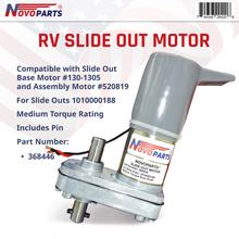 Load image into Gallery viewer, 368446 RV Slide Out Motor Replacement for Slide-Out Motor Assembly 1010000188 130-1305