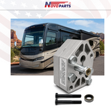Hydraulic Leveling Pump Service Kit with Shaft Seal and Bolts, Compatible with Part 800301, 359304 High-Strength Replacement for RV Jacks and Leveling Systems