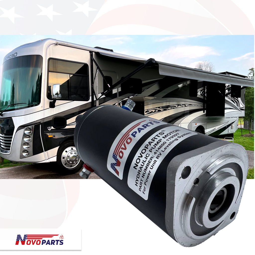 179327 Hydraulic Power Leveling System Unit Pump Motor for RV 414850 ...