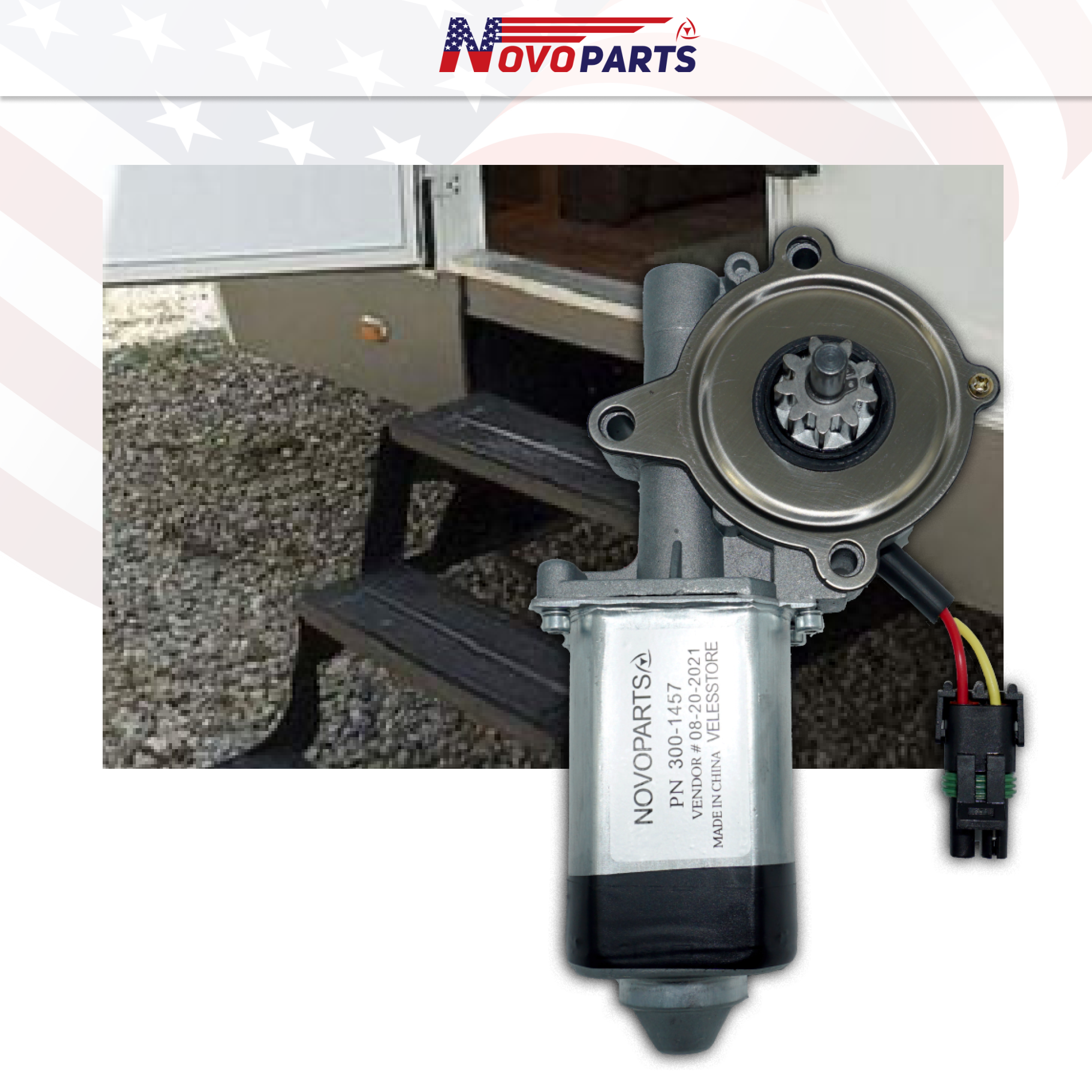 RV Step Motor 1010002326 25 Series 369506 094707-05-701 300-1457 Compatible with Lippert KWIKEE US SELLER ONE YEAR WARRANTY FREE REPLACEMENT FAST AND FREE SHIPPING