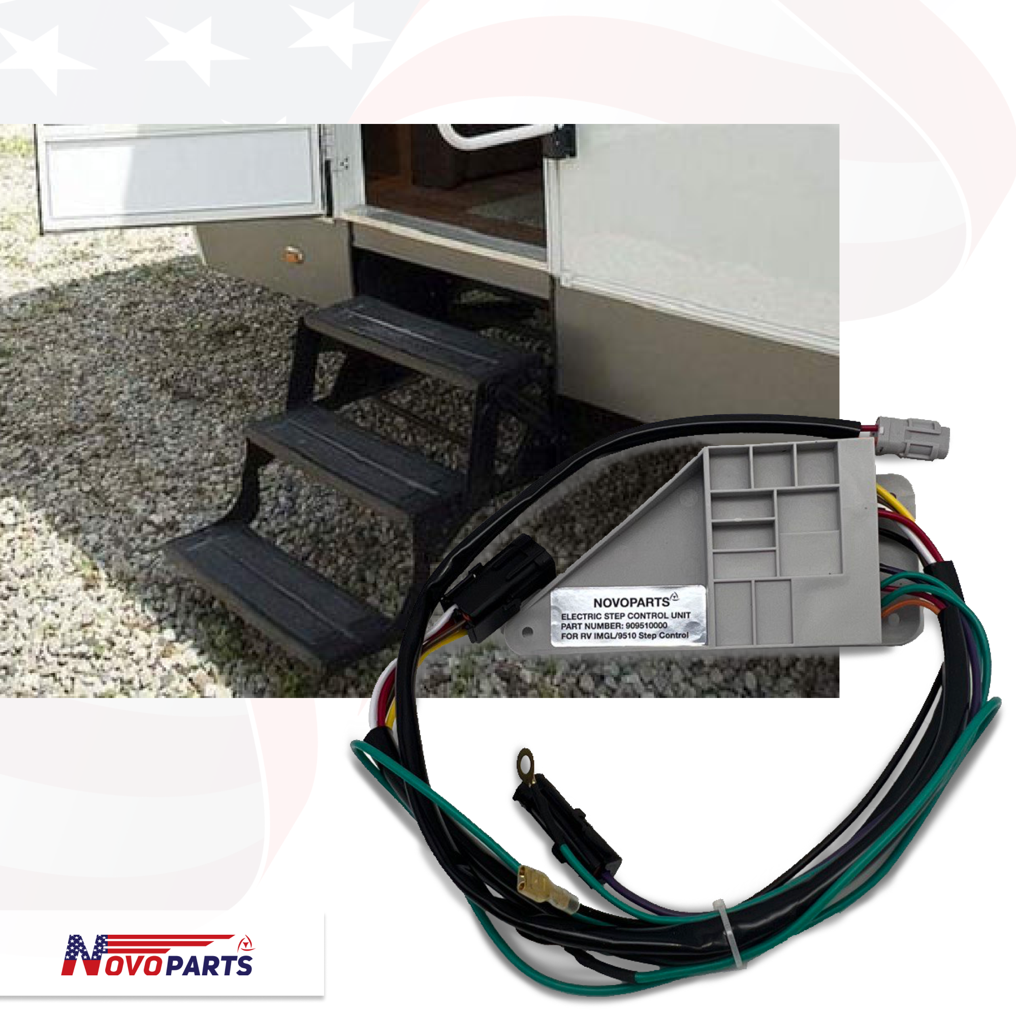 379146 Replacement Control Unit for Kwikee Electric RV Steps 909510000 ...
