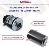 Hydraulic Pump Motor 167576 Compatible with 414018 & #F000MM0809 045-167567 and Polarity Reversing Solenoid Part Number 118246