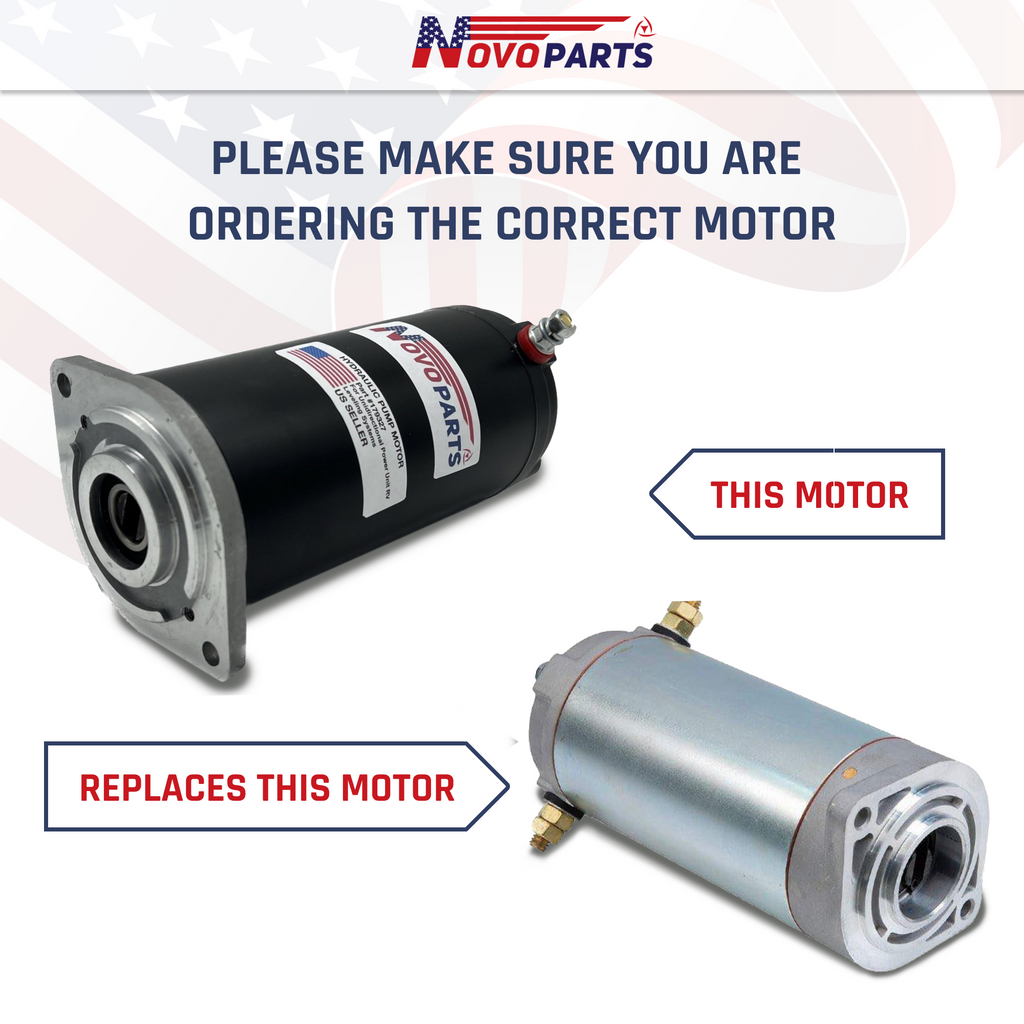 HYDRAULIC POWER LEVELING SYSTEM KIT FOR RV – Pump Motor with Manual Drive (179327, 414850, 045-179327) | Includes Sealed Collar Coupling 286722 and Hydraulic Solenoid 161394, 684-1211-212