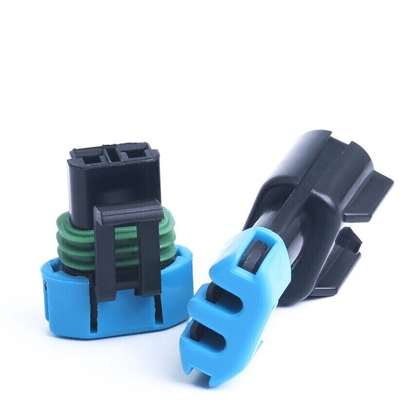 2 Pins Waterproof Electrical Wire Cable Connector Male/Female Plug For Car Fan