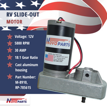 Load image into Gallery viewer, RV Slide Out Motor 18:1 Ratio 30 Amp 12 Volt Camper Slideout US SELLER ONE YEAR WARRANTY FREE REPLACEMENT FAST AND FREE SHIPPING