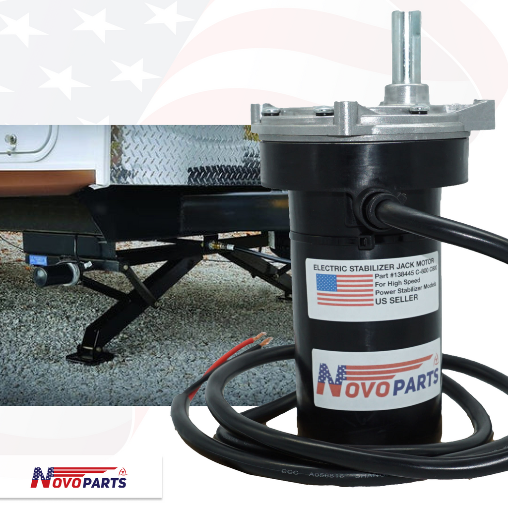 Electric Rv Rear Jack 138445 C-800 RV Electric Stabilizer Jack Motor US SELLER ONE YEAR WARR ...