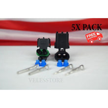 Load image into Gallery viewer, NOVOPARTS Weather Pack 2 Pin Sealed Connector Kit 16-14 GA 5 COMPLETE KITS
