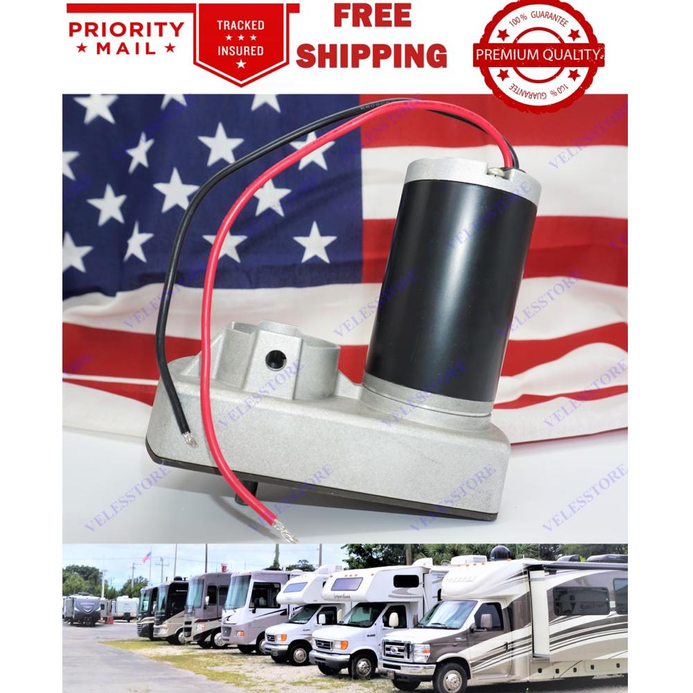 RV Slide Out Motor 18:1 Ratio 30 Amp 12 Volt Camper Slideout US SELLER ONE YEAR WARRANTY FREE REPLACEMENT FAST AND FREE SHIPPING